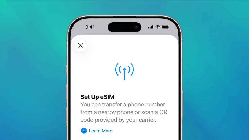 ios 27 cellular setup esim